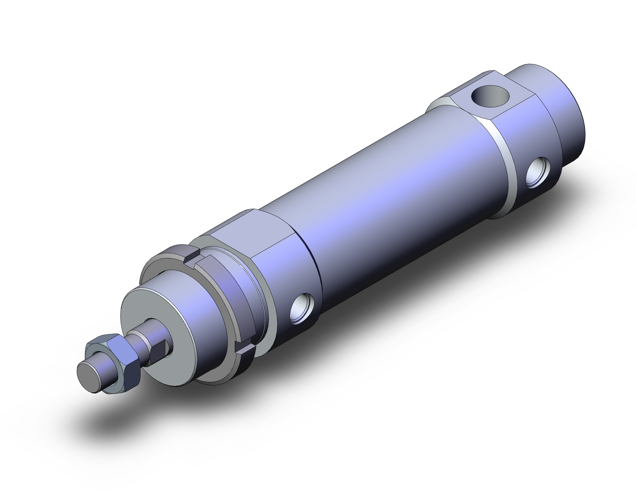 SMC CD76E40-50S-B cyl, european (cz), C75 ROUND BODY CYLINDER