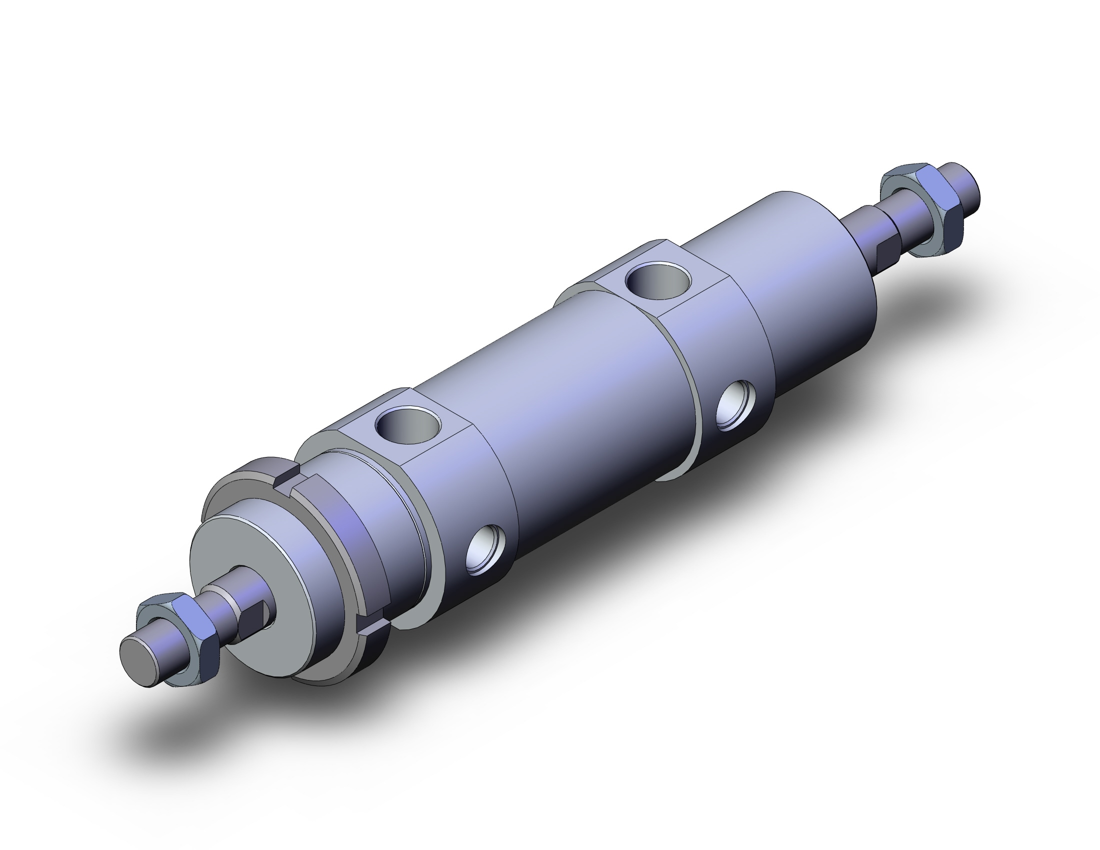 SMC CD76WE40-10-B cyl, european, C75 ROUND BODY CYLINDER