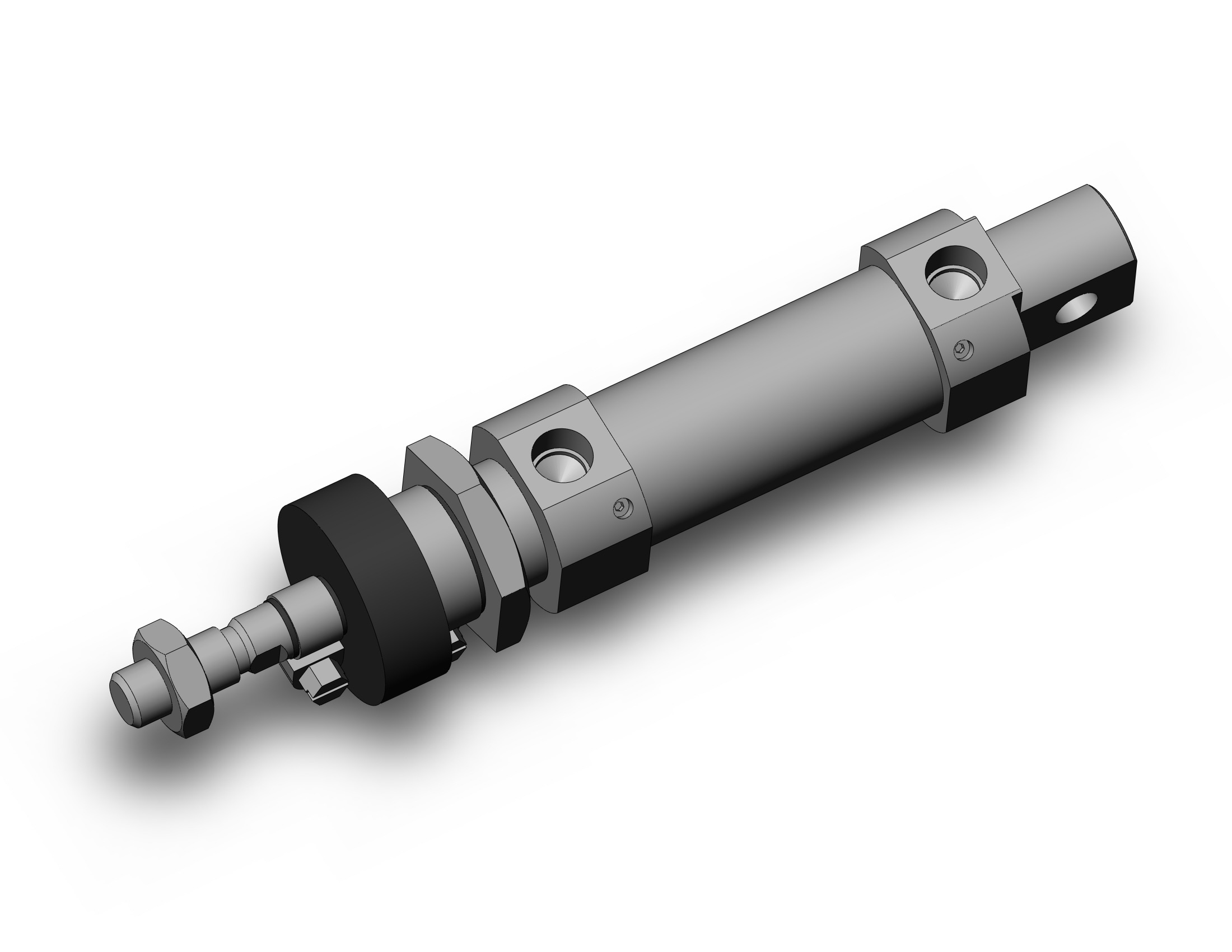 SMC CD85N25-25CJ-B cyl, iso, dbl acting, C85 ROUND BODY CYLINDER