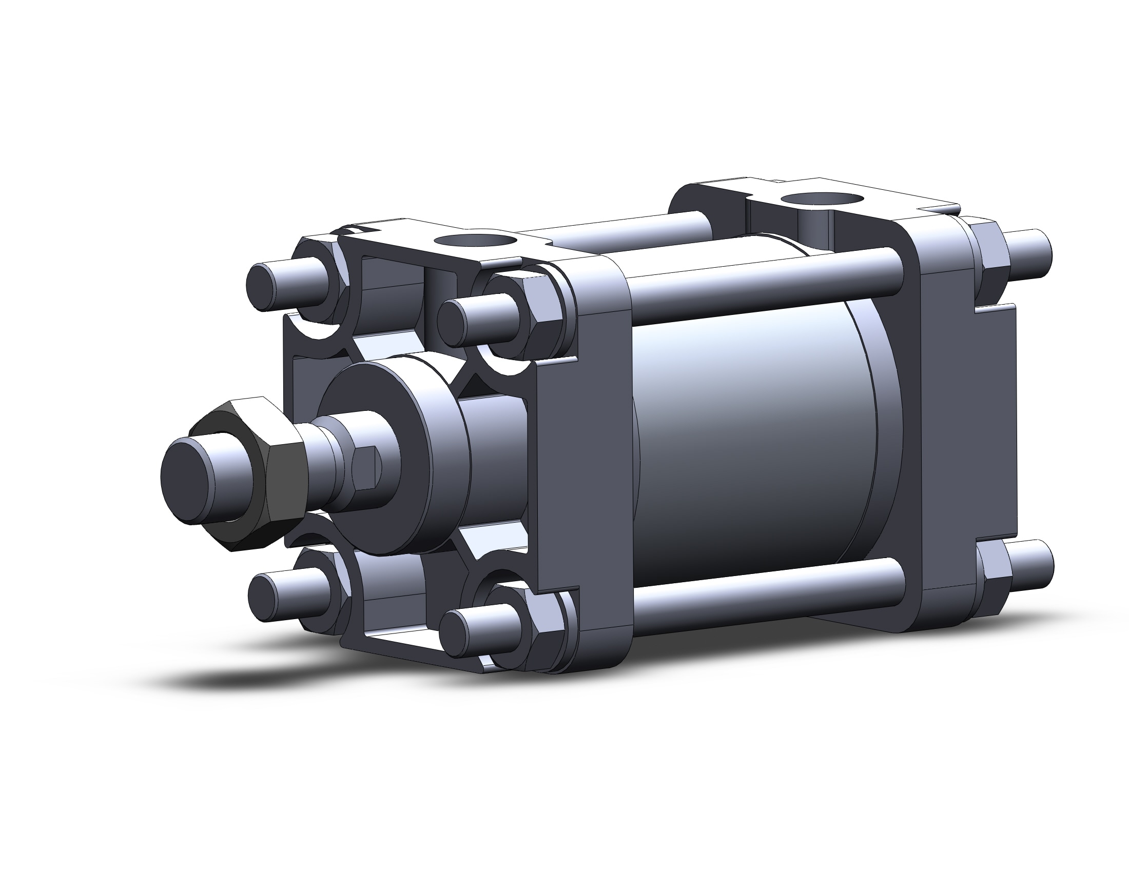 SMC CDA2B63TN-25NZ air cylinder, CA1/CA2 TIE-ROD CYLINDER