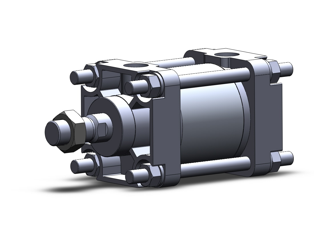 SMC CDA2B80-25NZ air cylinder, CA1/CA2 TIE-ROD CYLINDER