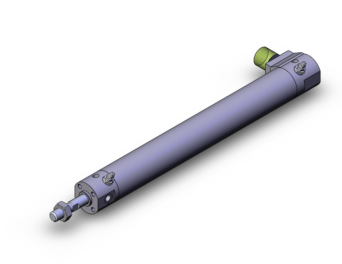 SMC CDBG1BA20-150-HL cbg1, end lock cylinder, ROUND BODY CYLINDER