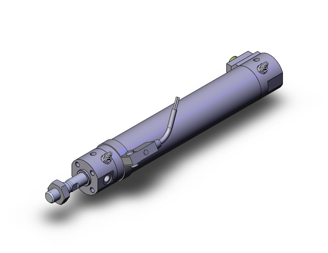 SMC CDBG1BA25-125-HN-H7BLS cylinder, CBG1 END LOCK CYLINDER