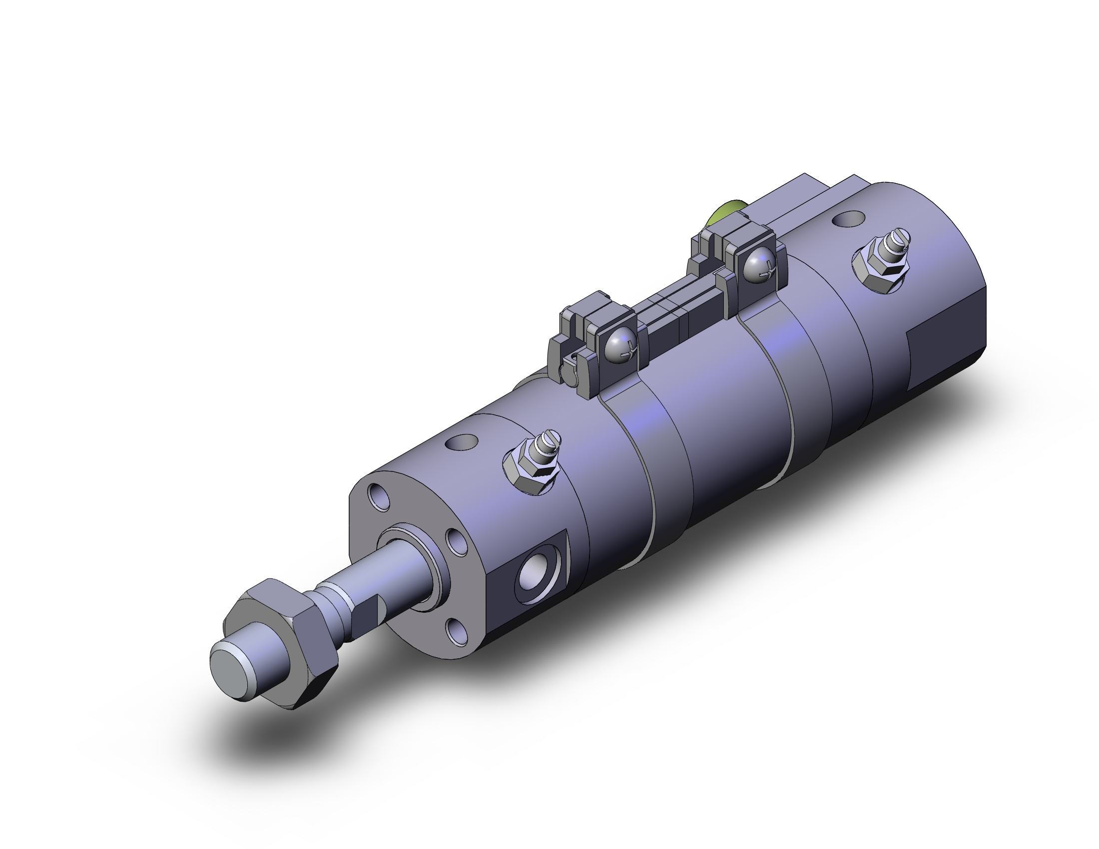 SMC CDBG1BA25-25-HN-M9BL-C cyl, end lock, auto-sw, CBG1 END LOCK CYLINDER