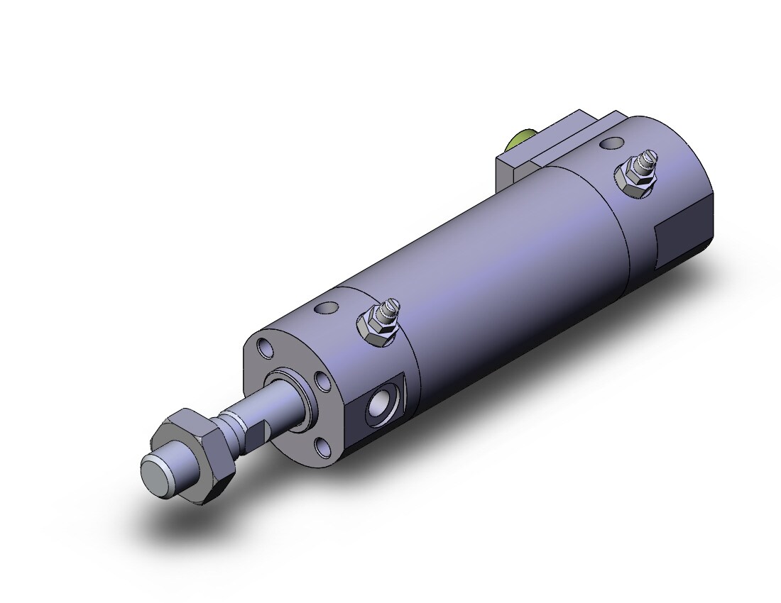 SMC CDBG1BA25-25-HN cylinder, CBG1 END LOCK CYLINDER