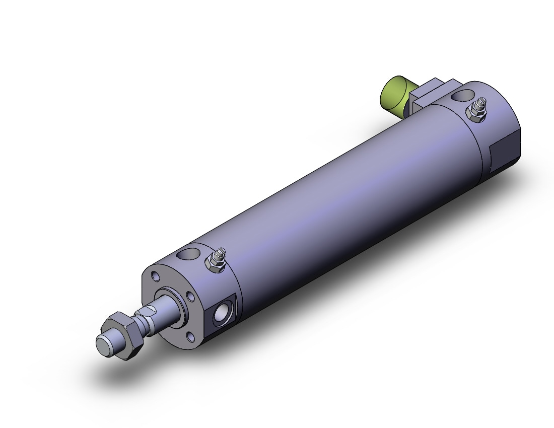 SMC CDBG1BA32-100-HL 32mm cbg1 dbl-act auto-sw, CBG1 END LOCK CYLINDER