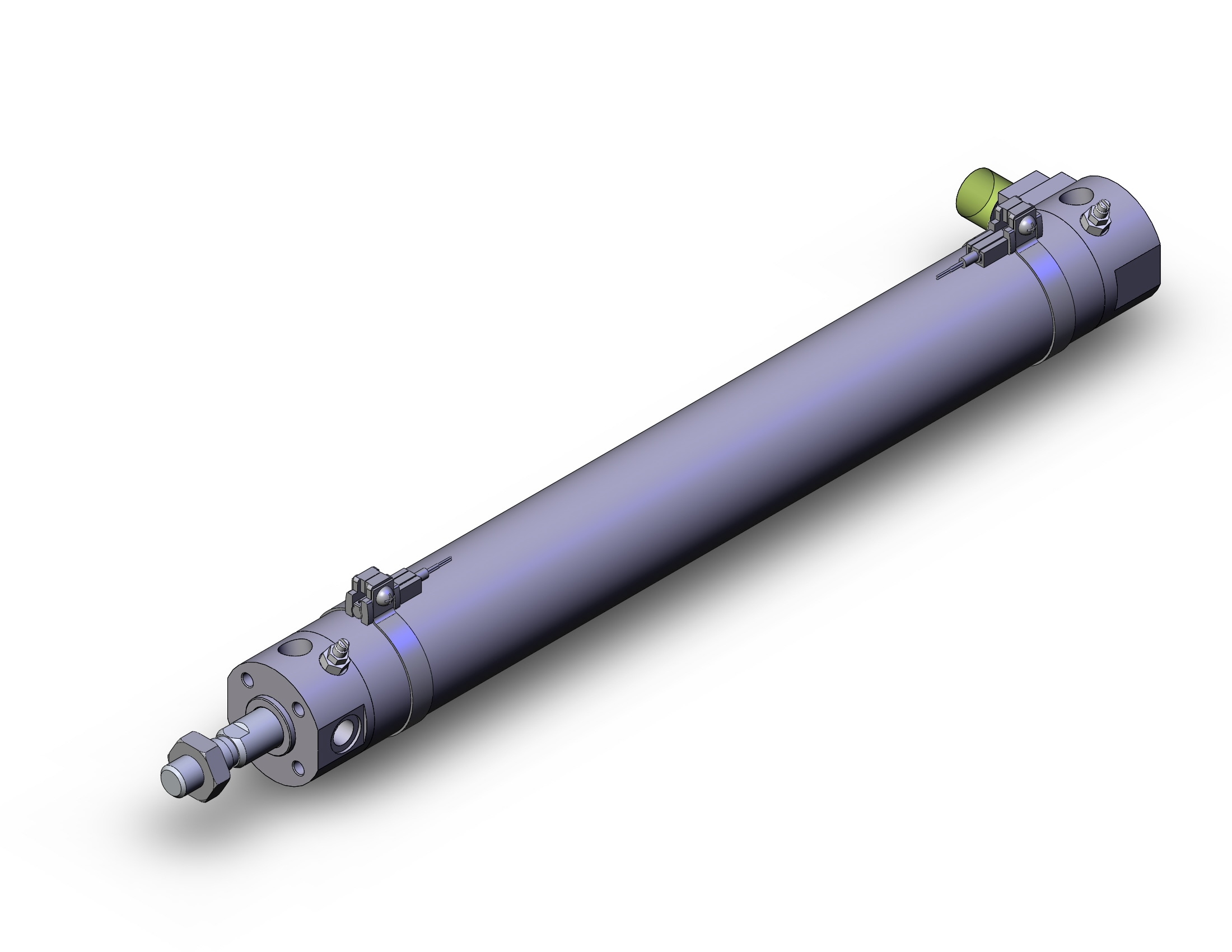 SMC CDBG1BA32-250-HL-M9BL-C cylinder, CBG1 END LOCK CYLINDER