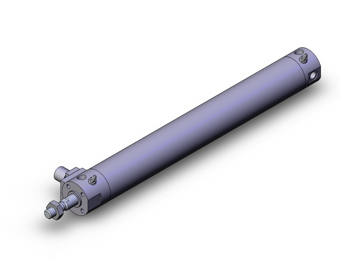 SMC CDBG1BA32-250-RL cbg1, end lock cylinder, ROUND BODY CYLINDER