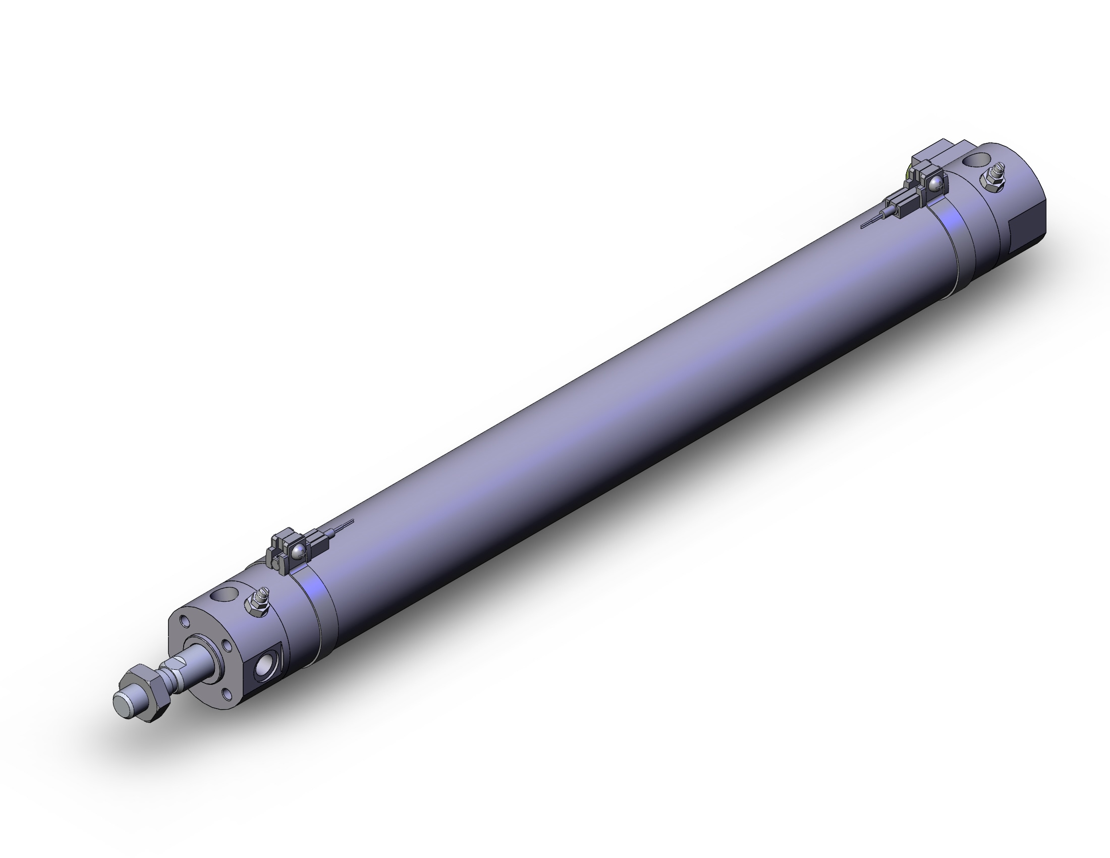 SMC CDBG1BA32-300-HN-M9BL-C cbg1, end lock cylinder, ROUND BODY CYLINDER