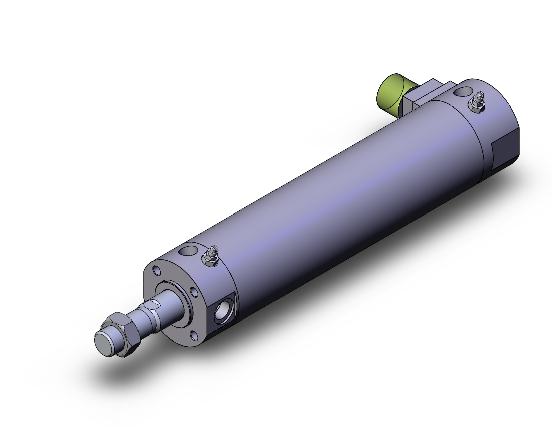 SMC CDBG1BA40-125-HL 40mm cbg1 dbl-act auto-sw, CBG1 END LOCK CYLINDER