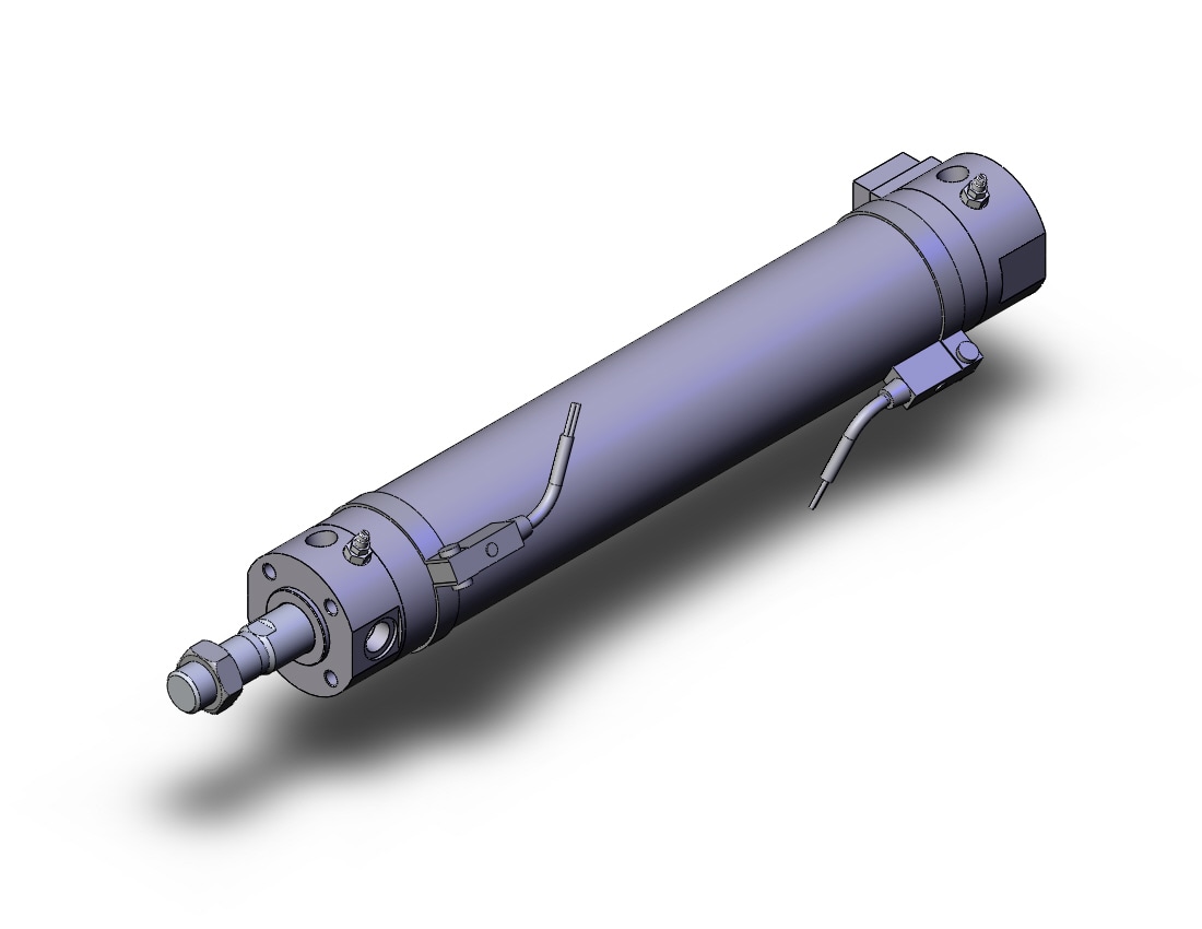 SMC CDBG1BA40-200-HN-H7BAL cylinder, CBG1 END LOCK CYLINDER