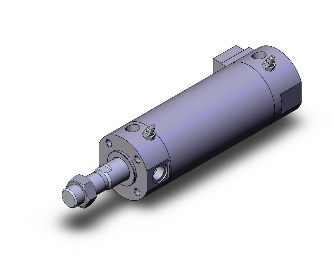 SMC CDBG1BA40-50-HN 40mm cbg1 dbl-act auto-sw, CBG1 END LOCK CYLINDER