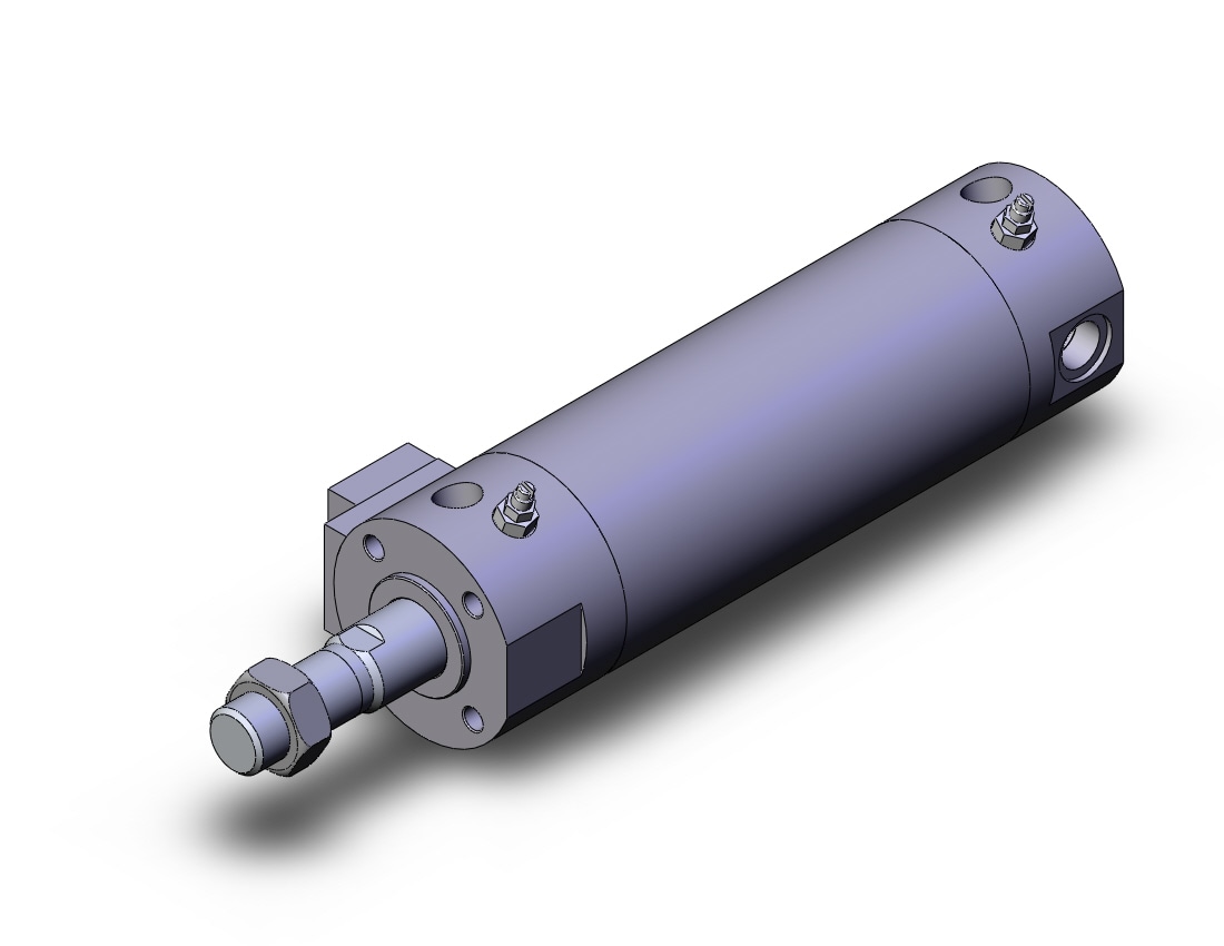 SMC CDBG1BA40-75-RN cyl, end lock, auto-sw, CBG1 END LOCK CYLINDER