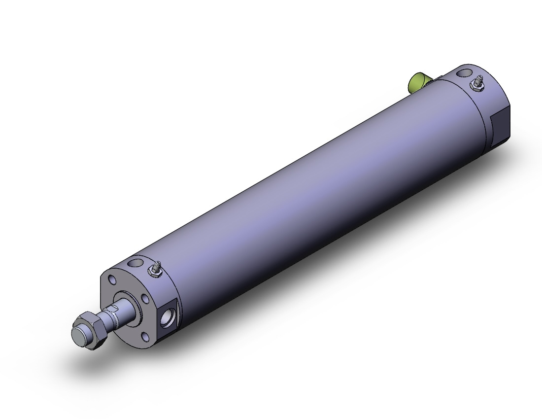 SMC CDBG1BA63-300-HL cyl, end lock, auto-sw, CBG1 END LOCK CYLINDER