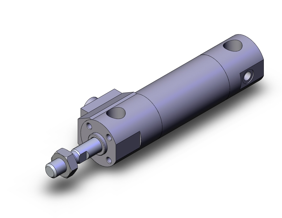 SMC CDBG1BN20-25-RN cyl, end lock, auto-sw, CBG1 END LOCK CYLINDER***