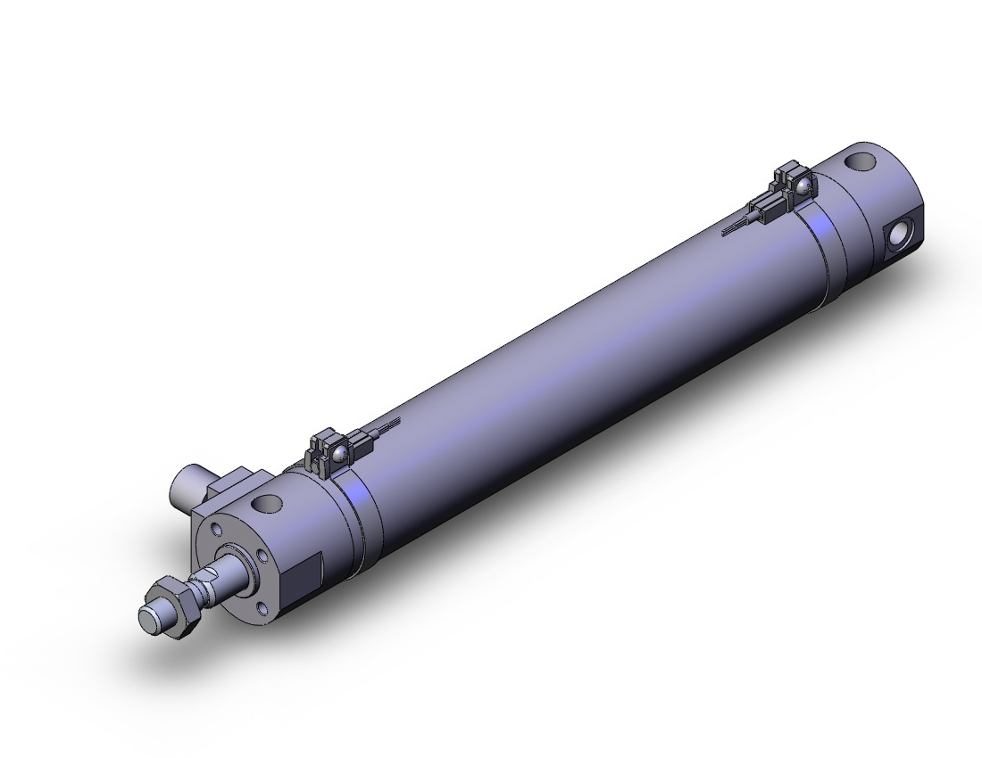 SMC CDBG1BN32-200-RL-M9PZ-C cbg1, end lock cylinder, ROUND BODY CYLINDER