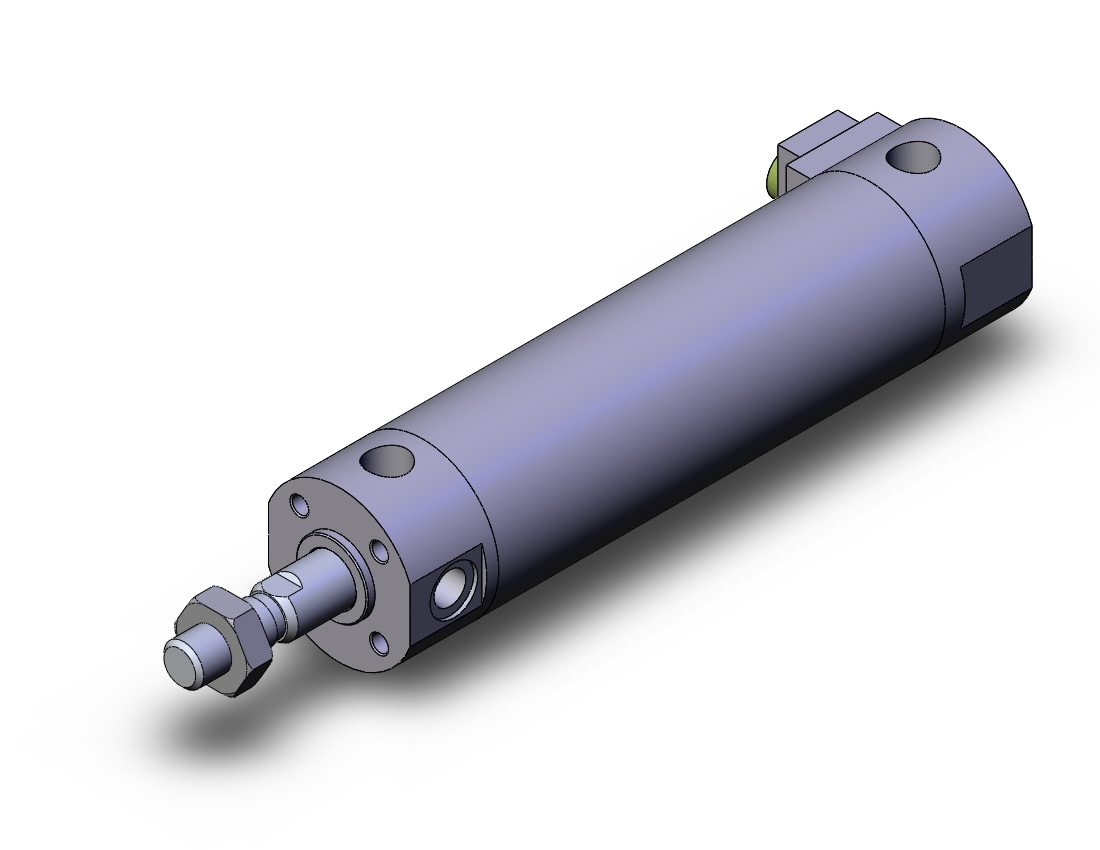 SMC CDBG1BN32-75-HN base cylinder, CBG1 END LOCK CYLINDER***