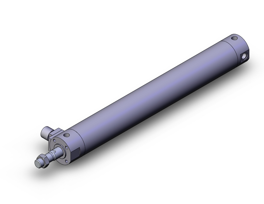 SMC CDBG1BN40-300-RL base cylinder, CBG1 END LOCK CYLINDER