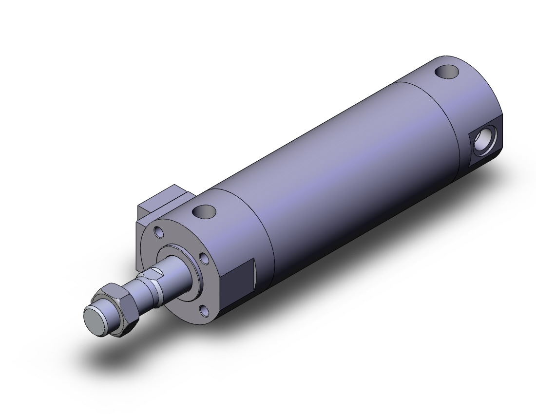 SMC CDBG1BN40-75-RN cylinder, CBG1 END LOCK CYLINDER