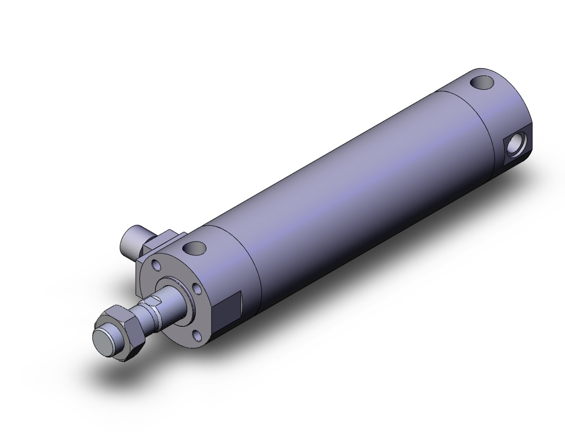 SMC CDBG1BN50-150-RL base cylinder, CBG1 END LOCK CYLINDER