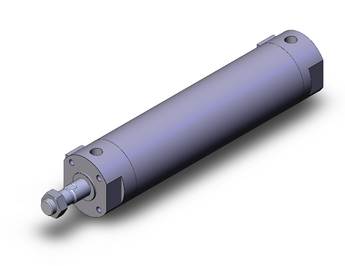 SMC CDBG1BN80-250-WN cbg1, end lock cylinder, ROUND BODY CYLINDER