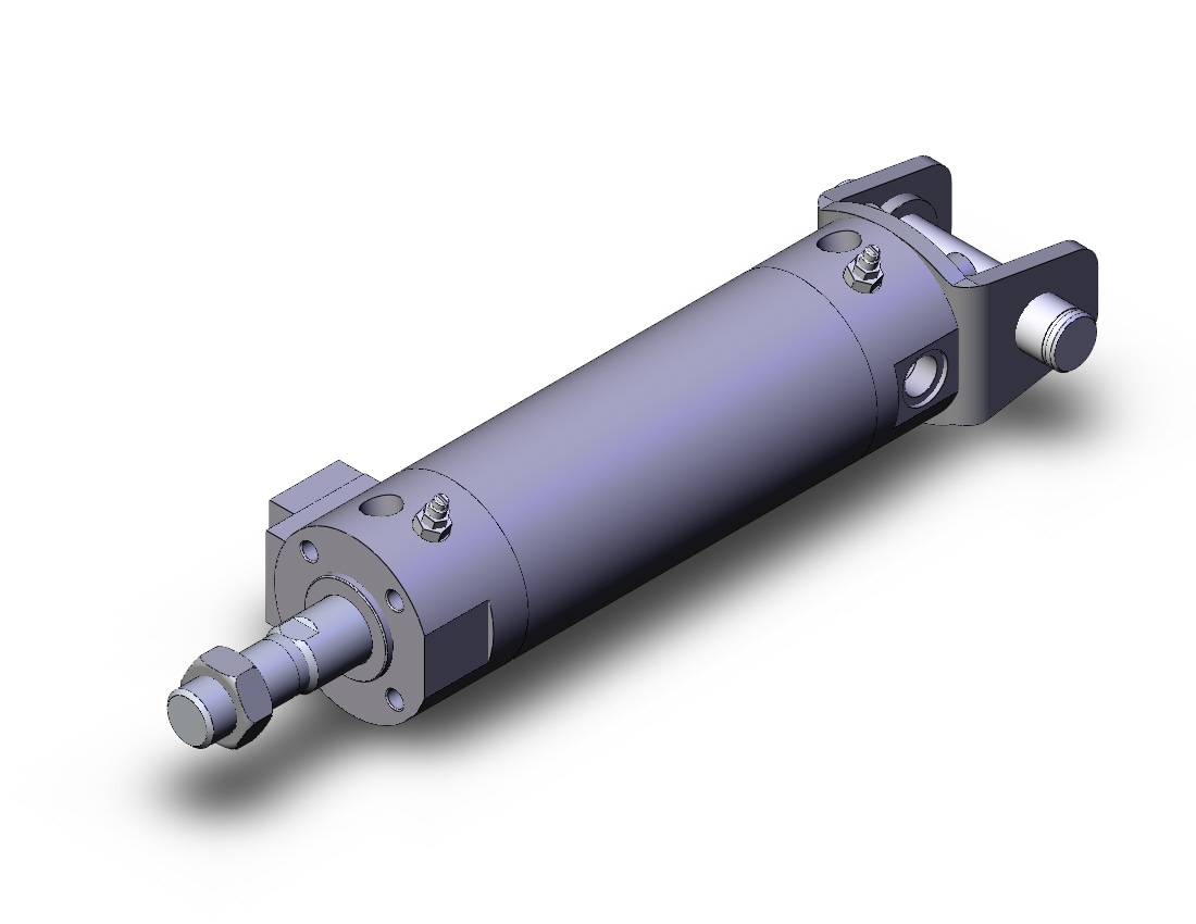 SMC CDBG1DA40-75-RN cyl, end lock, auto-sw, CBG1 END LOCK CYLINDER