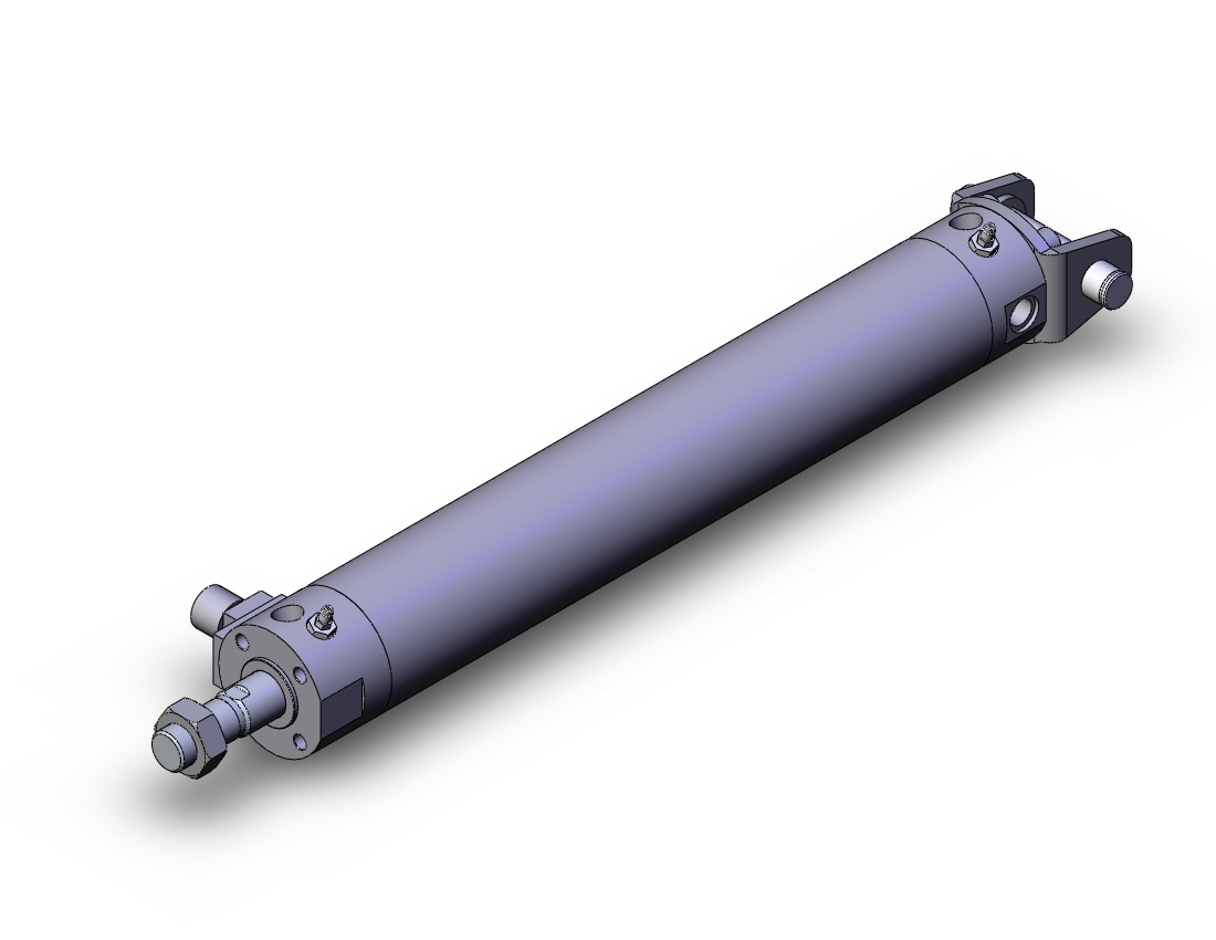 SMC CDBG1DA50-300-RL cylinder, CBG1 END LOCK CYLINDER