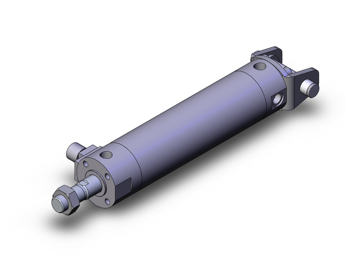 SMC CDBG1DN50-150-RL cylinder, CBG1 END LOCK CYLINDER