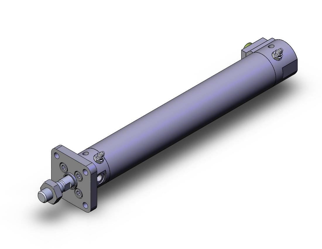 SMC CDBG1FA25-150-HN cbg1, end lock cylinder, ROUND BODY CYLINDER