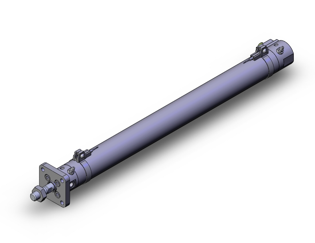 SMC CDBG1FA25-300-HN-M9BL-C cyl, end lock, auto-sw, CBG1 END LOCK CYLINDER