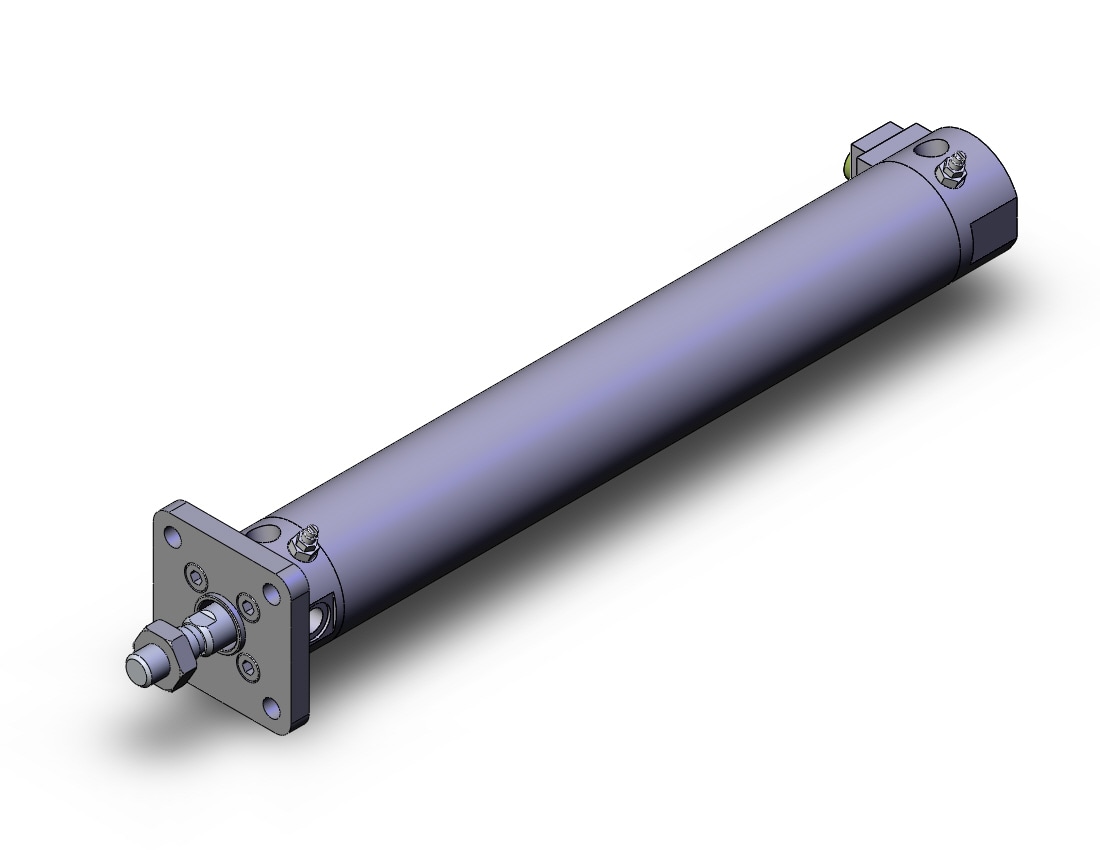 SMC CDBG1FA32-200-HN-C73 cylinder, CBG1 END LOCK CYLINDER