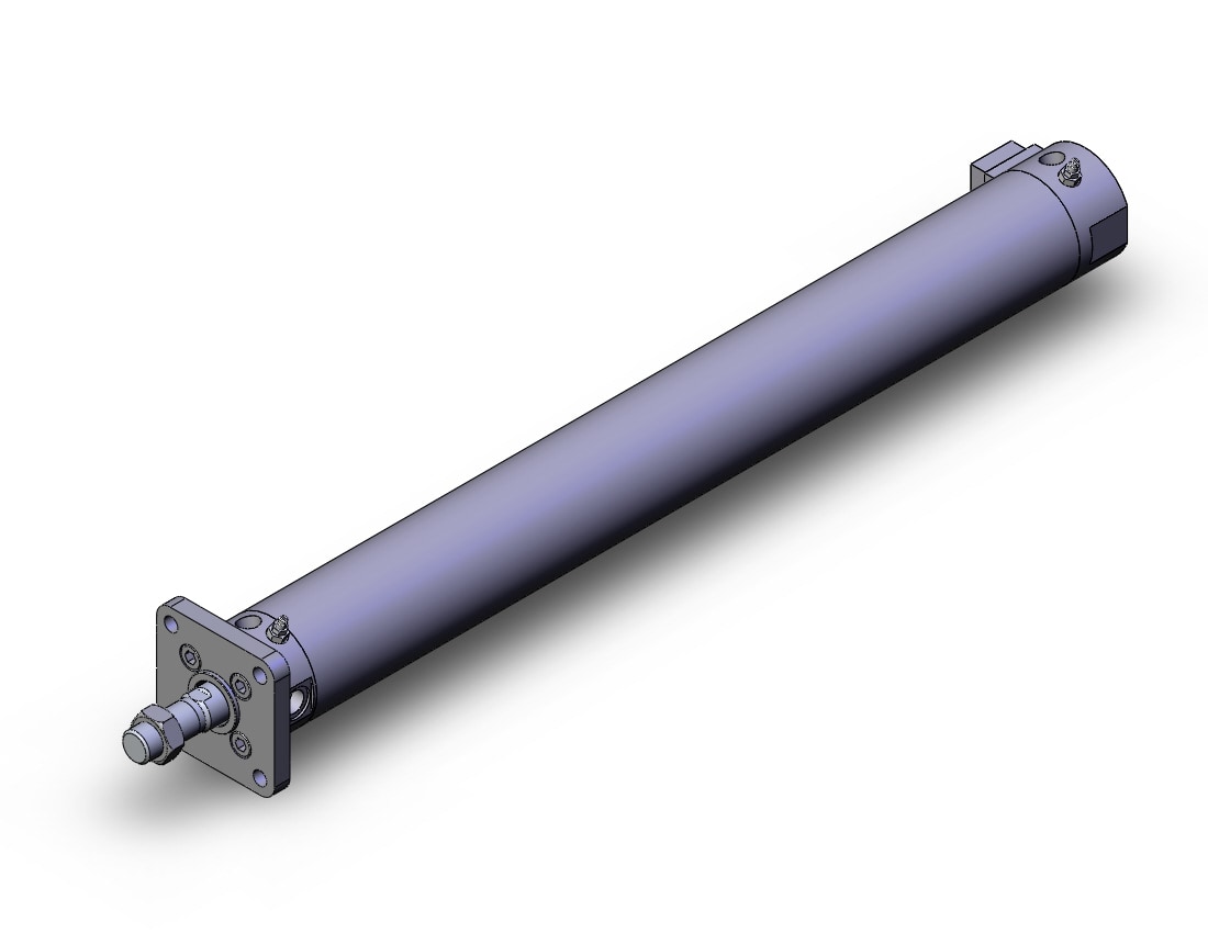 SMC CDBG1FA40-350-HN cbg1, end lock cylinder, ROUND BODY CYLINDER