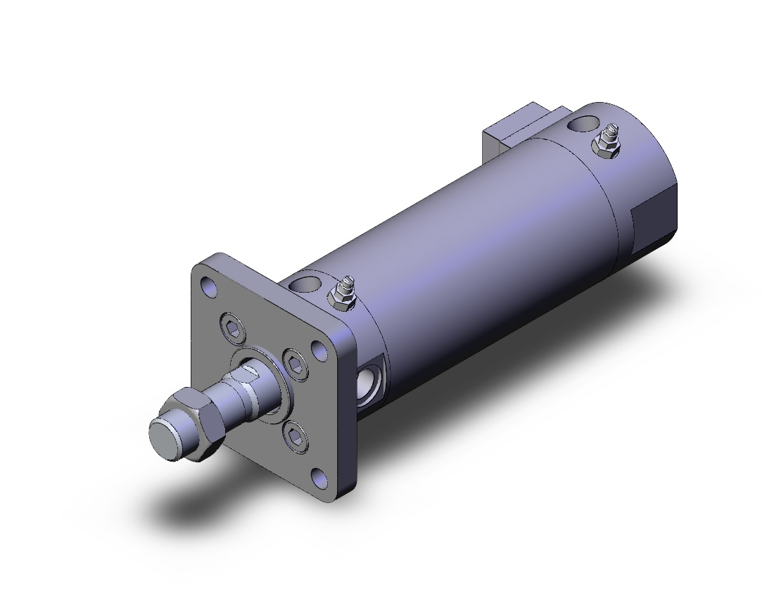 SMC CDBG1FA40-50-HN cylinder, CBG1 END LOCK CYLINDER