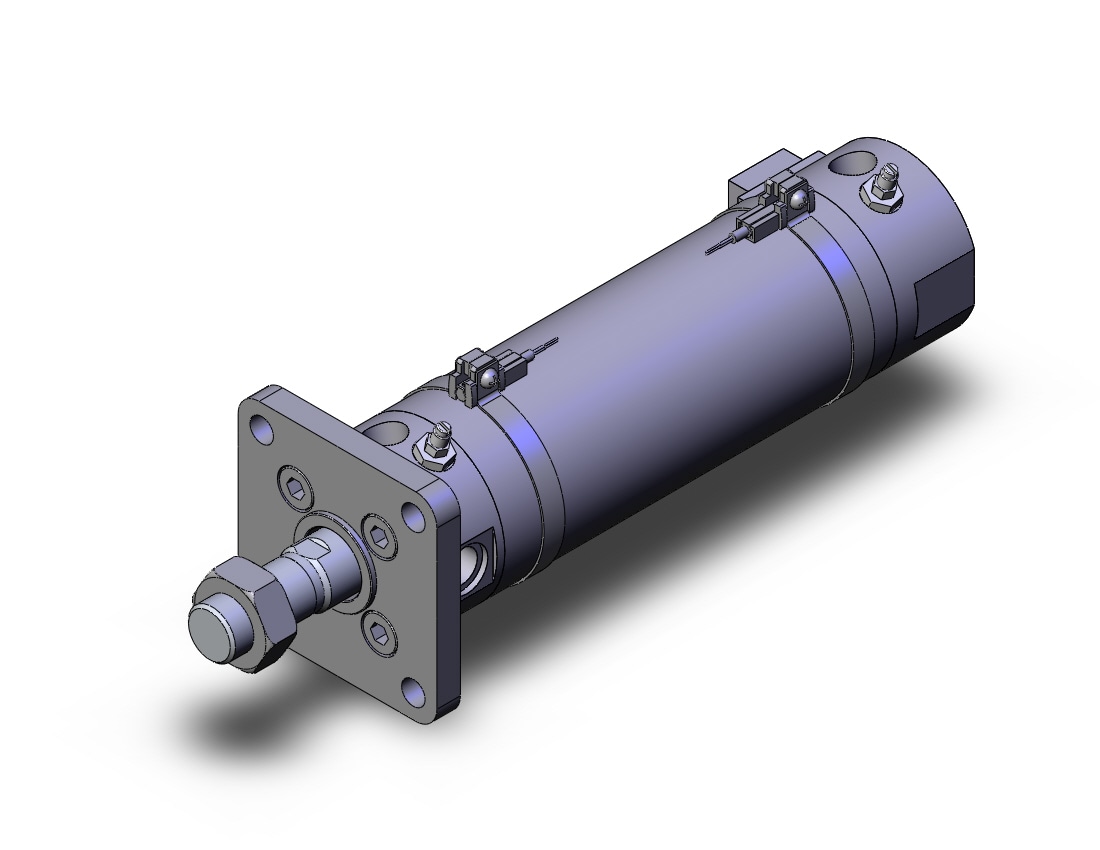 SMC CDBG1FA50-100-HN-M9BL3-C cbg1, end lock cylinder, ROUND BODY CYLINDER