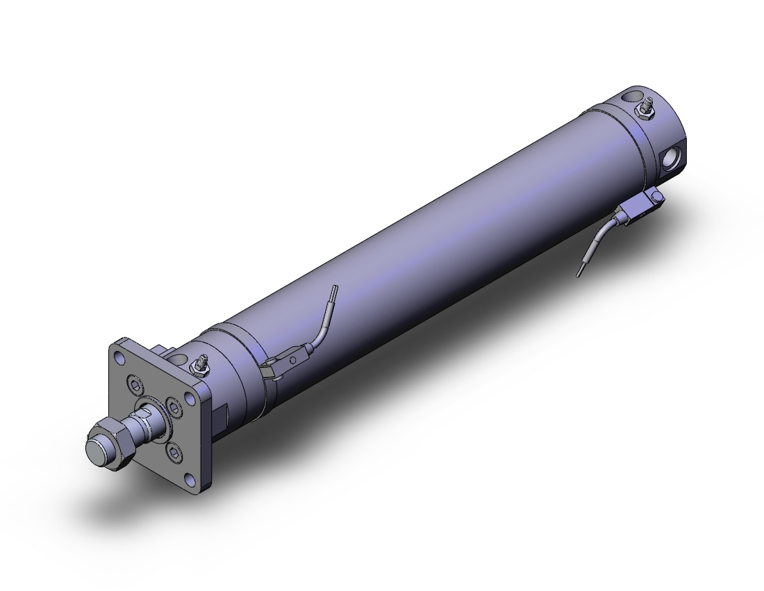 SMC CDBG1FA50-300-RN-H7BL cyl, end lock, auto-sw, CBG1 END LOCK CYLINDER