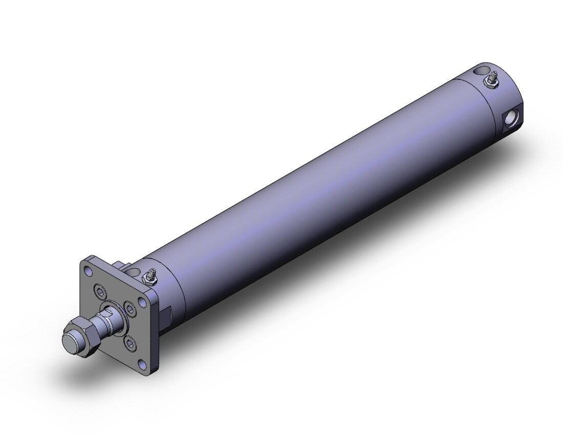 SMC CDBG1FA50-300-RN cyl, end lock, auto-sw, CBG1 END LOCK CYLINDER