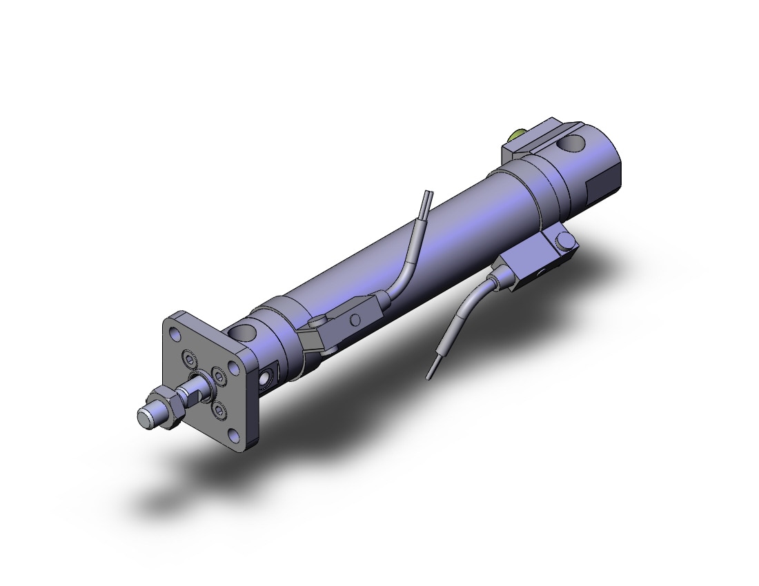 SMC CDBG1FN20-100-HN-H7BL cyl, end lock, auto-sw, CBG1 END LOCK CYLINDER