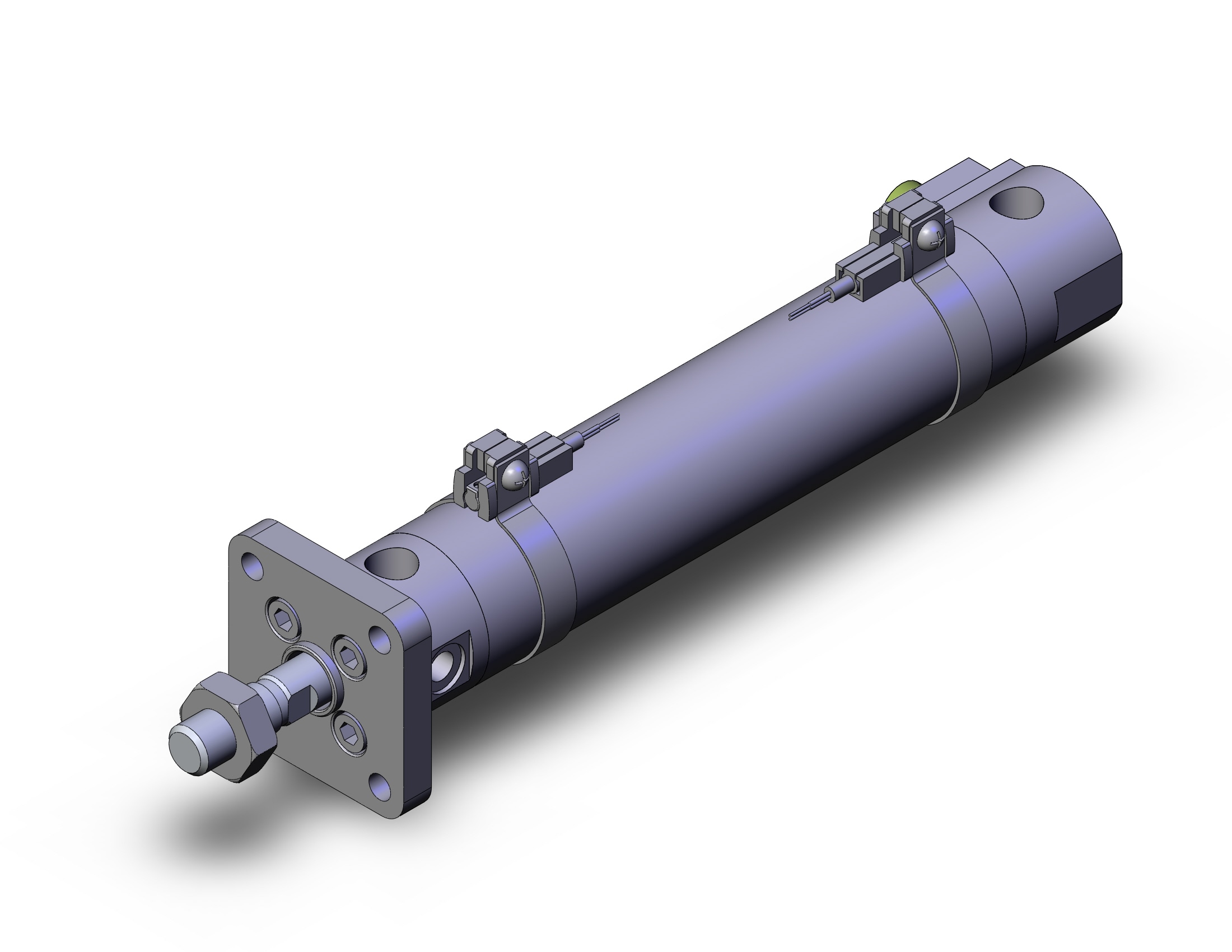 SMC CDBG1FN25-100-HN-M9BL-C cbg1, end lock cylinder, ROUND BODY CYLINDER