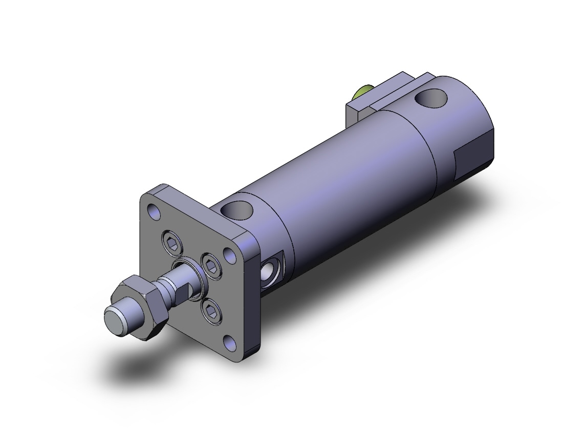 SMC CDBG1FN25-25-HN cyl, end lock, auto-sw, CBG1 END LOCK CYLINDER***