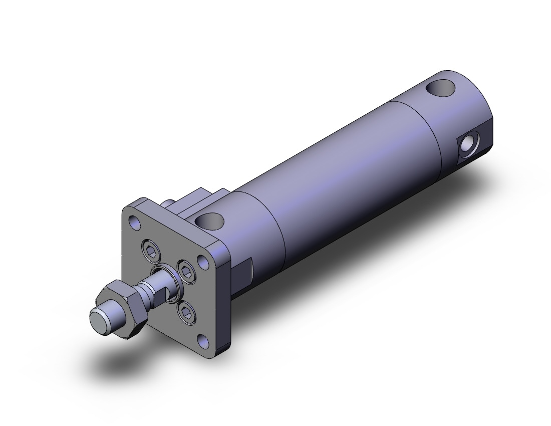 SMC CDBG1FN25-50-RN cylinder, CBG1 END LOCK CYLINDER