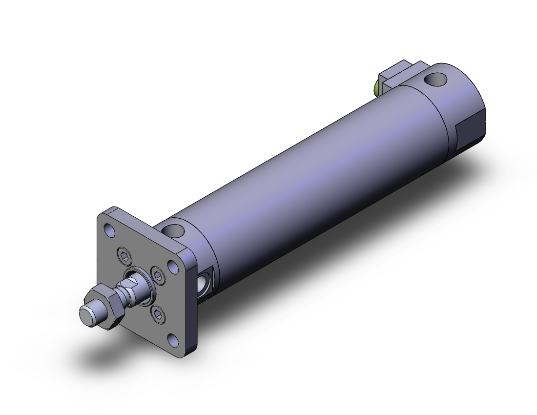 SMC CDBG1FN32-100-HN cylinder, CBG1 END LOCK CYLINDER