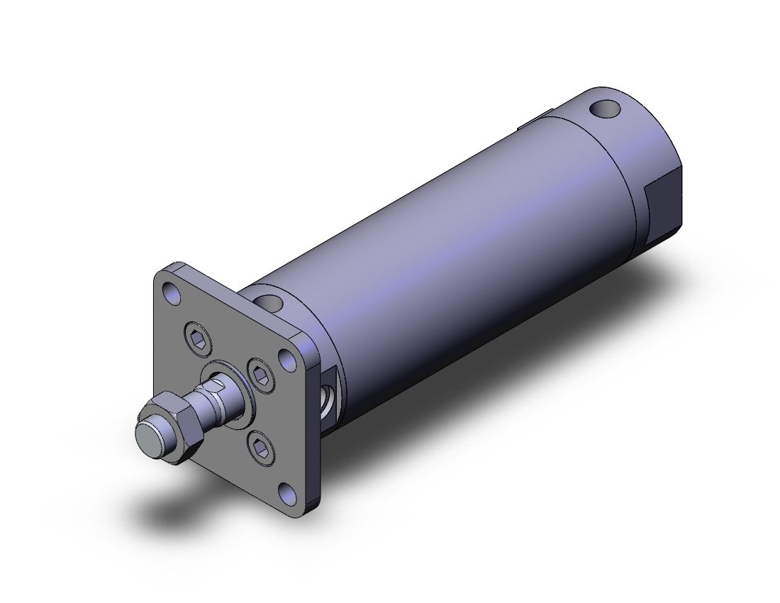 SMC CDBG1FN63-125-HN cbg1, end lock cylinder, ROUND BODY CYLINDER