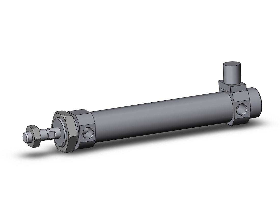 SMC CDBM2B25-100-HL cyl, round body, end lock,a-sw, CM2/CM3 ROUND BODY CYLINDER***