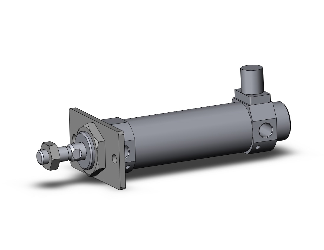 SMC CDBM2F32-50A-HL cylinder, air, ROUND BODY CYLINDER