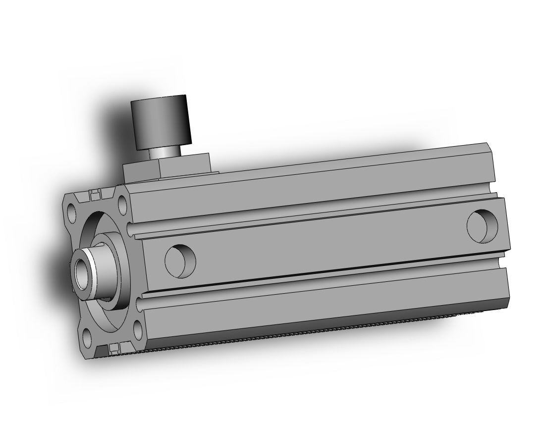 SMC CDBQ2A32-50DC-RL cyl, compact, locking, auto-sw, CBQ2 CYLINDER COMPACT LOCKING