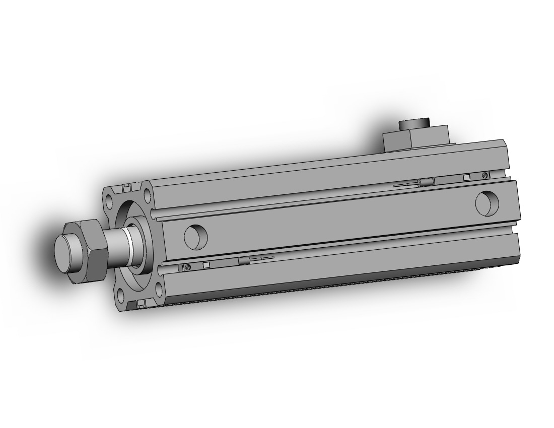 SMC CDBQ2A32-75DCM-HN-M9BL cyl, compact, locking, sw cap, CBQ2 CYLINDER COMPACT LOCKING