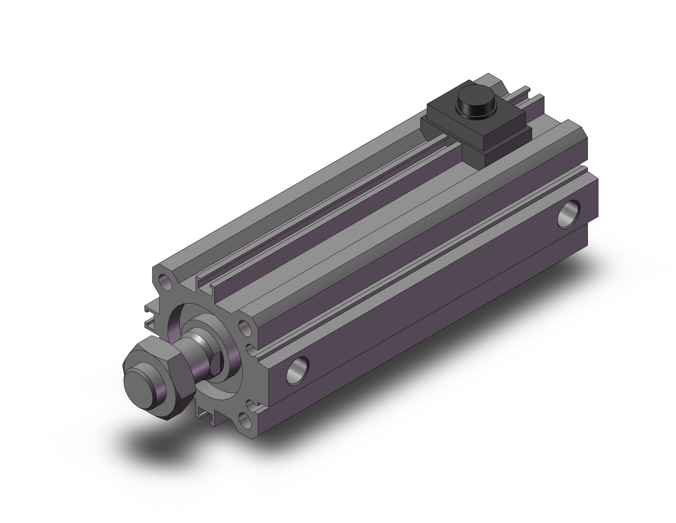 SMC CDBQ2A32TF-75DCM-HN cyl, compact, locking, sw capable, COMPACT CYLINDER