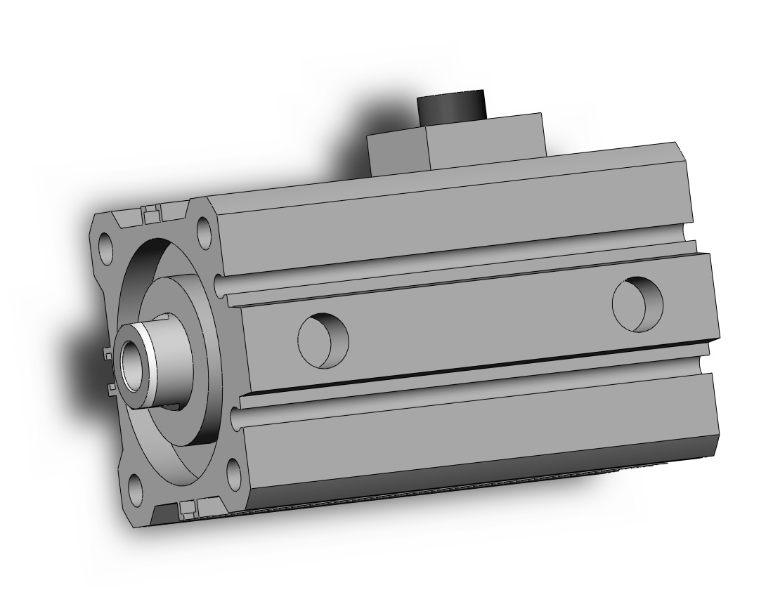 SMC CDBQ2A40-10DC-HN 40mm cq2 dbl-act auto-sw, CBQ2 CYLINDER COMPACT LOCKING