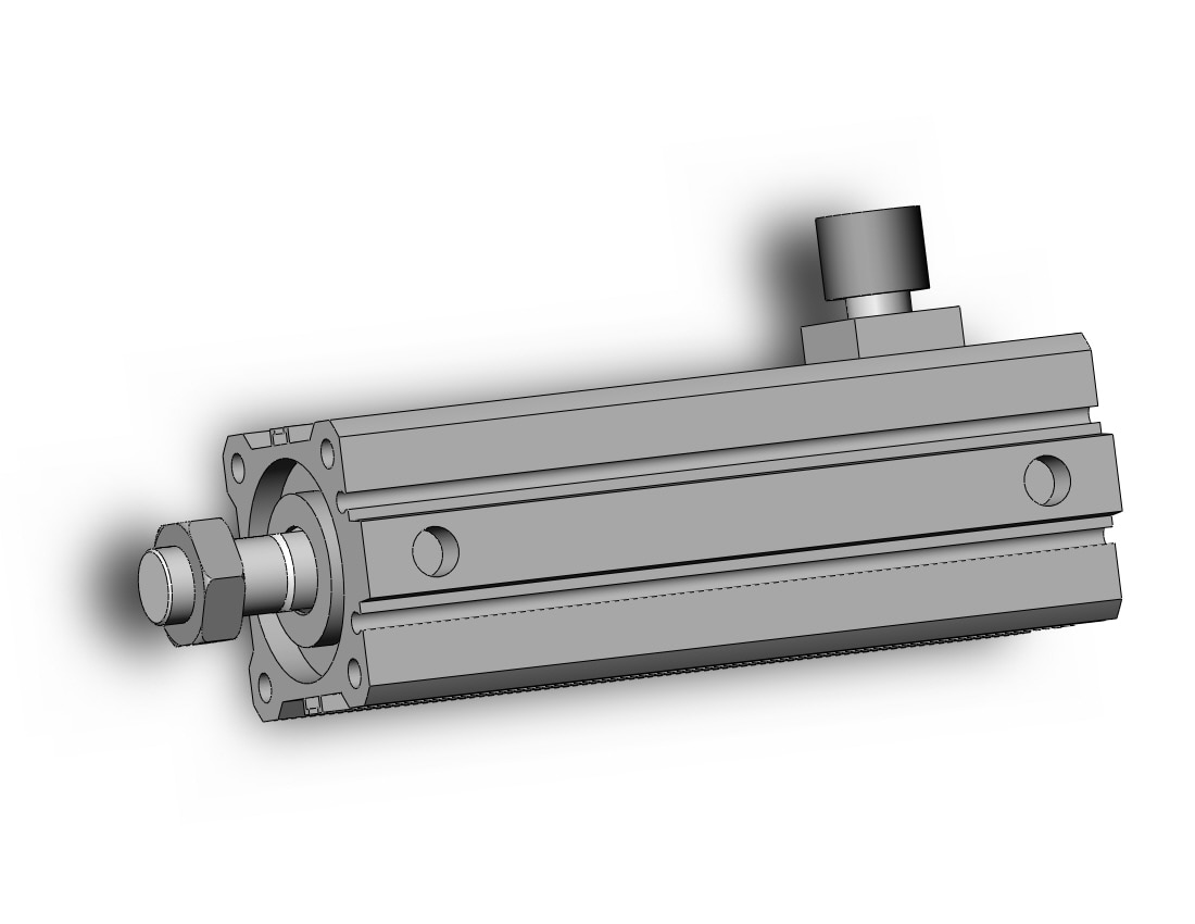 SMC CDBQ2A40-75DCM-HL-A93L cyl, compact, locking, auto-sw, CBQ2 CYLINDER COMPACT LOCKING