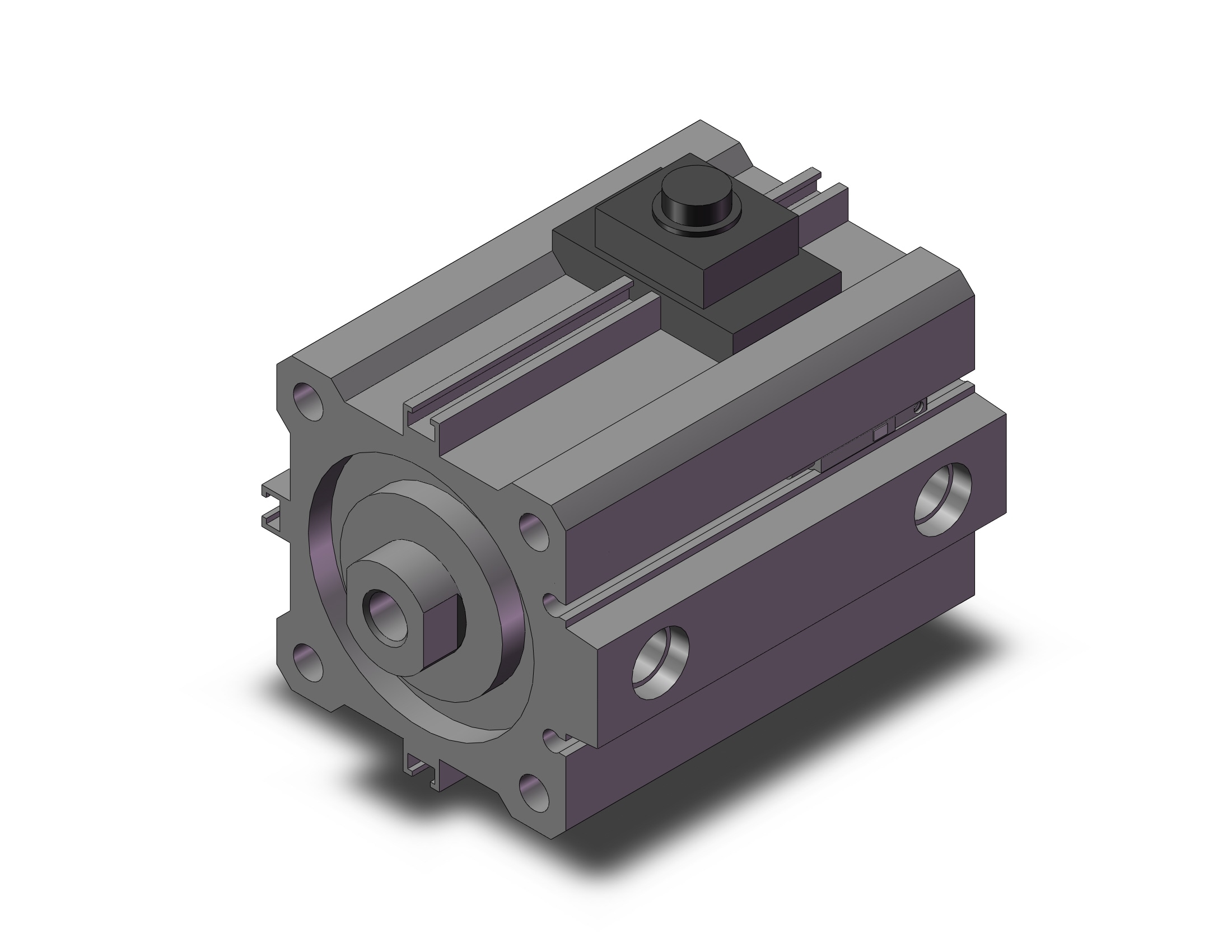 SMC CDBQ2A50-15DC-HL-M9BASDPC cyl, compact, locking, auto-sw, CBQ2 CYLINDER COMPACT LOCKING